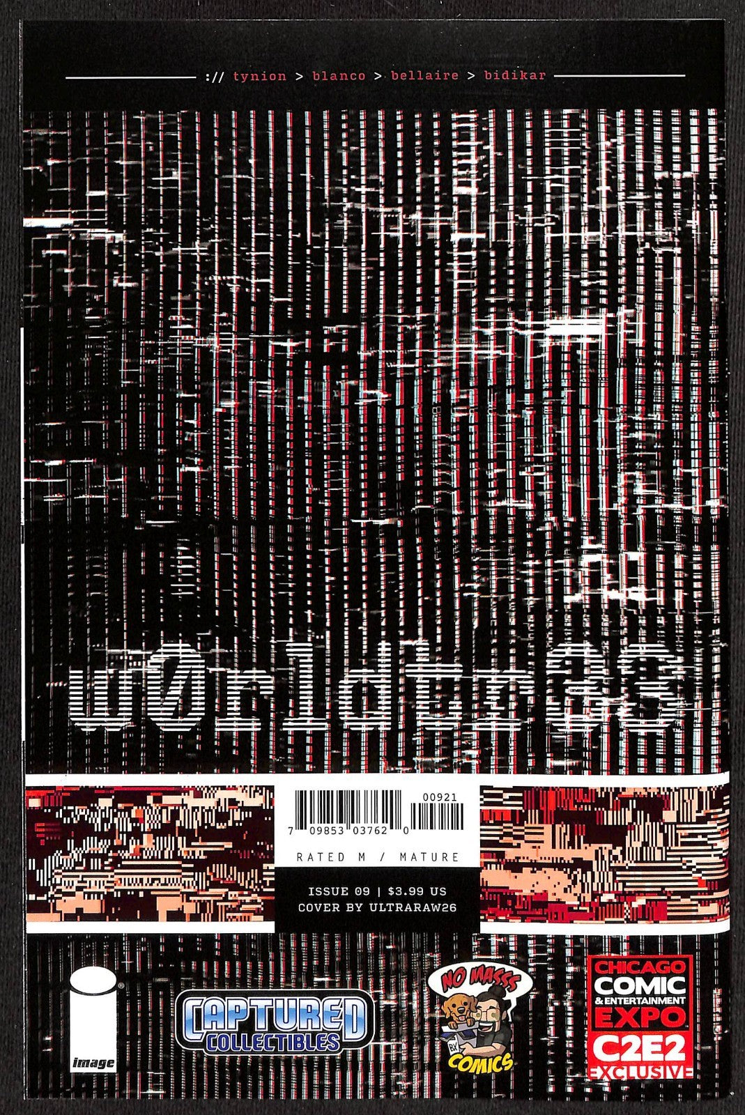 W0rldtr33 #9 C2E2 Ultraraw26 Virgin Variant Ltd 400 COA1