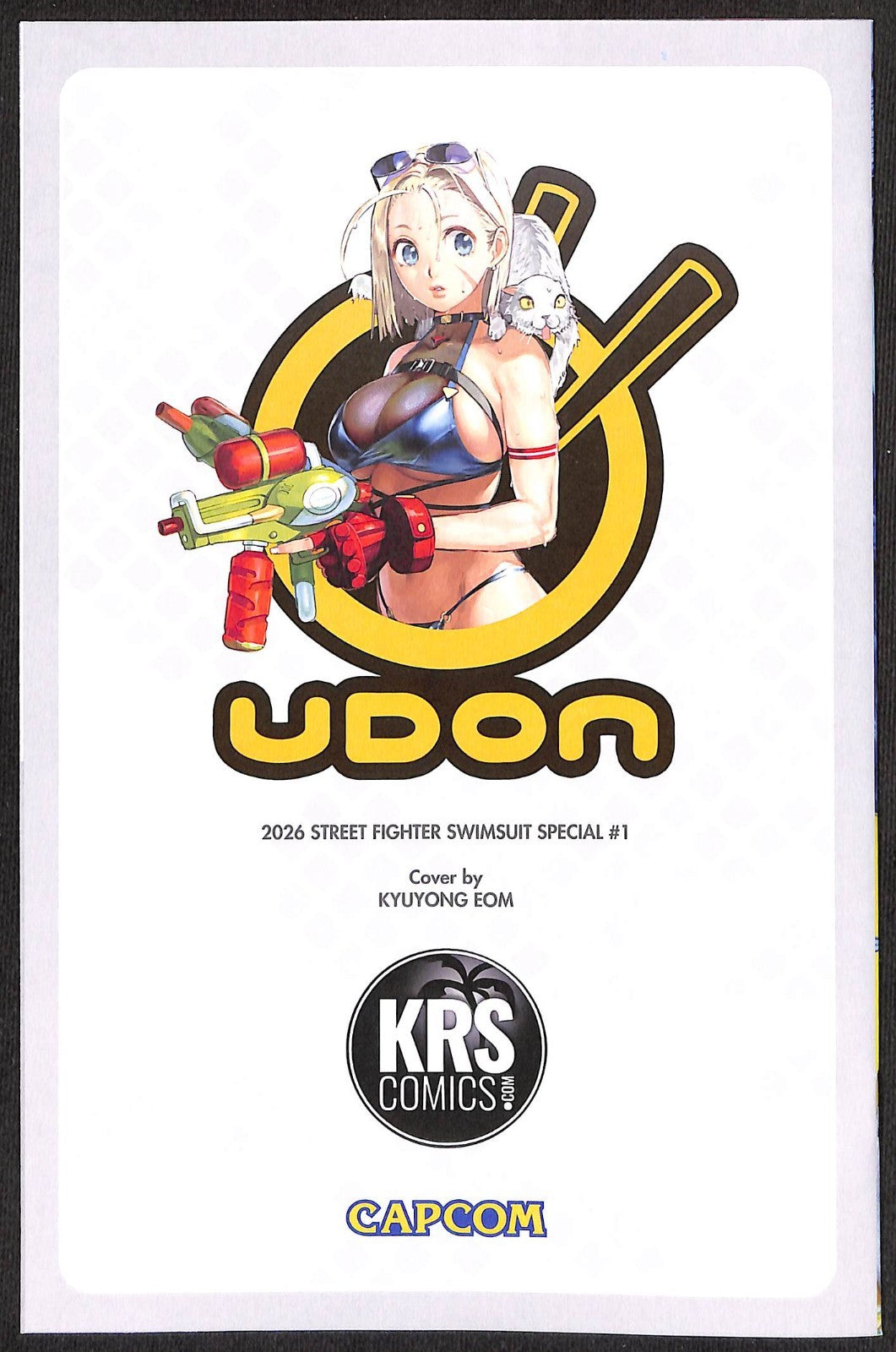 Street Fighter Swimsuit Special 2026 #1 Kyuyong Eom SDCC Virgin Variant Ltd 5001