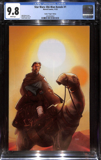 Star Wars Obi-Wan Kenobi #1 Taurin Clarke 1:100 Virgin Variant CGC 9.80