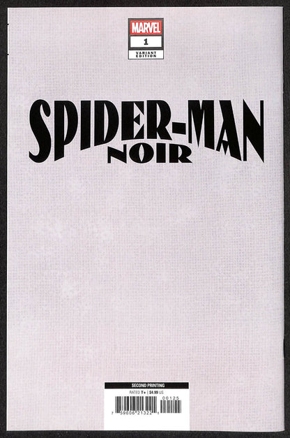 Spider-Man Noir #1 Erik Larsen 2nd Print 1:25 Virgin Variant1