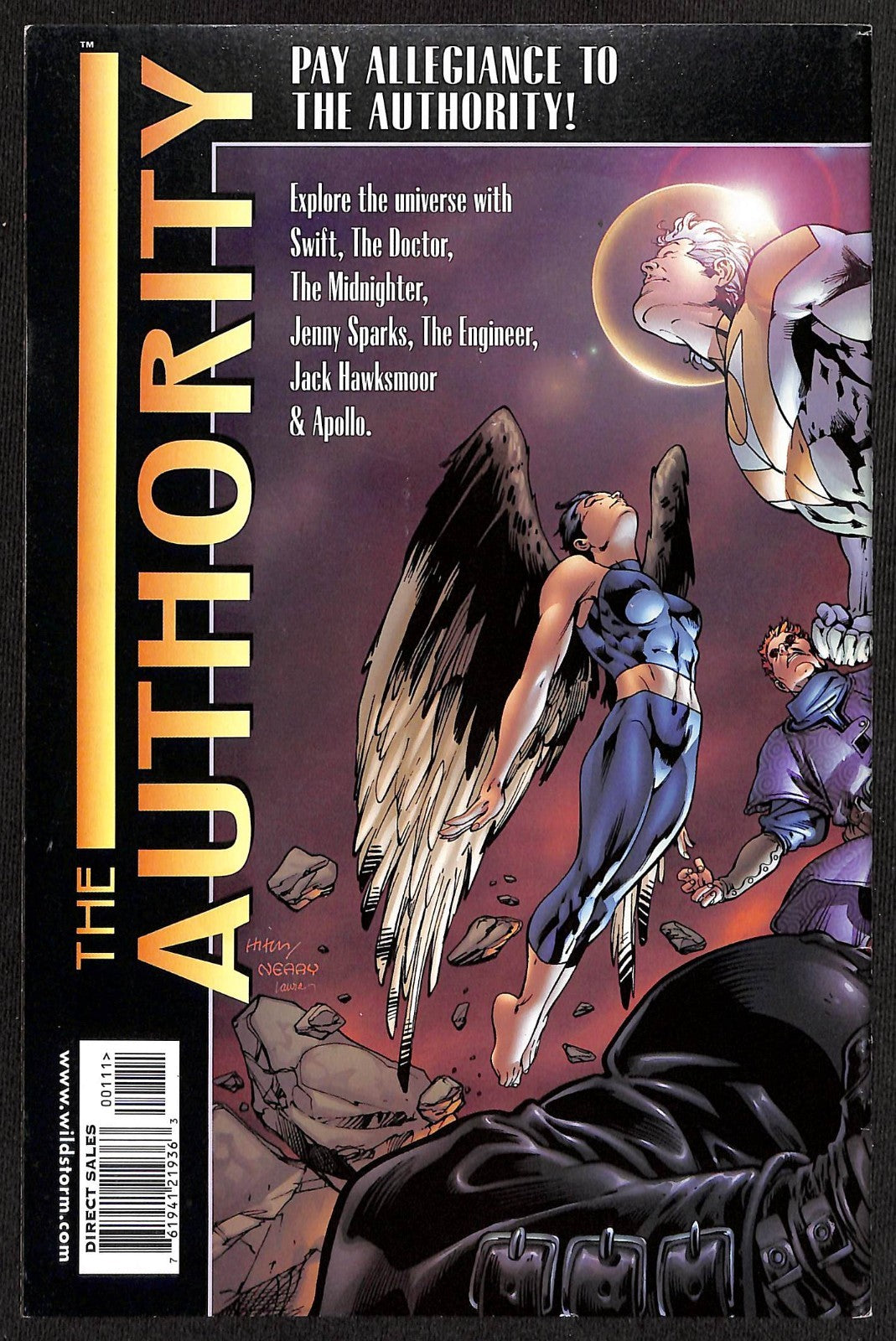 Authority #1 1st App Engineer (Superman) VFN1