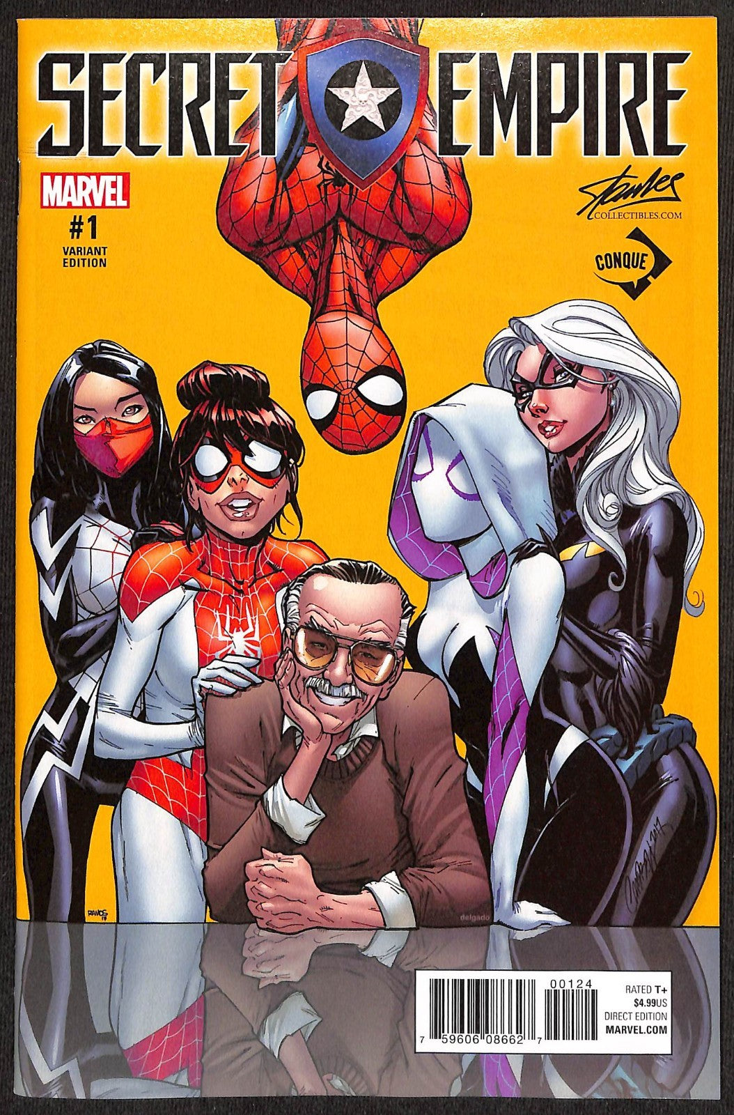 Secret Empire #1 Stan Lee/Conque Exclusive J. Scott Campbell Variant0