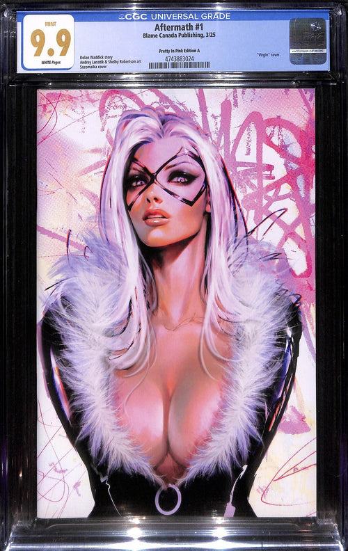 Aftermath #1 Sozomaika NYCC Pretty in Pink Virgin Variant CGC 9.90
