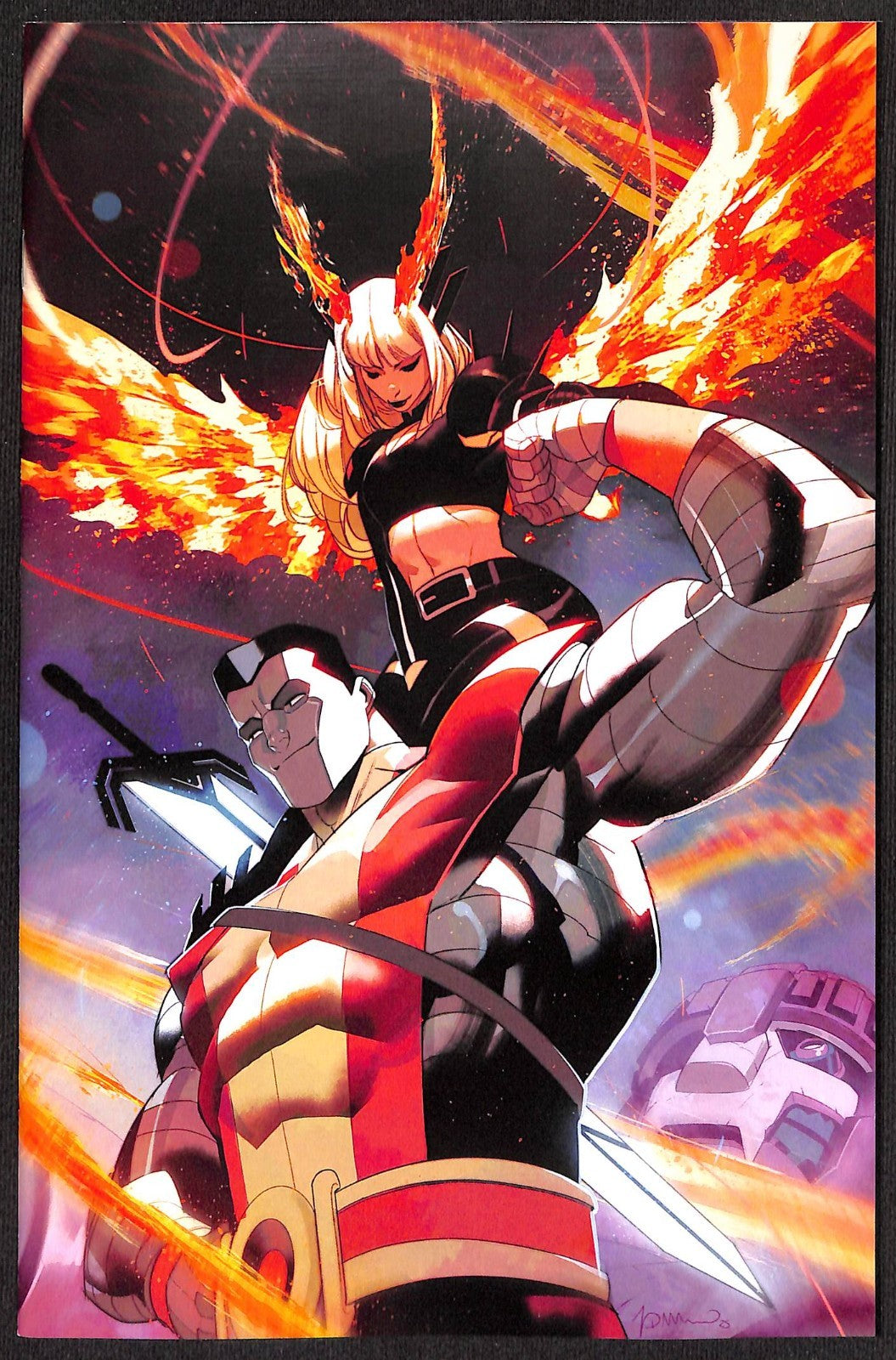 Magik and Colossus #1 Simone Di Meo 2nd Print 1:25 Virgin Variant0