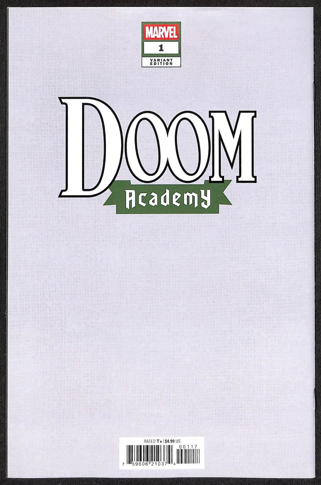Doom Academy #1 Woo-Chul Lee 1:50 Virgin Variant1