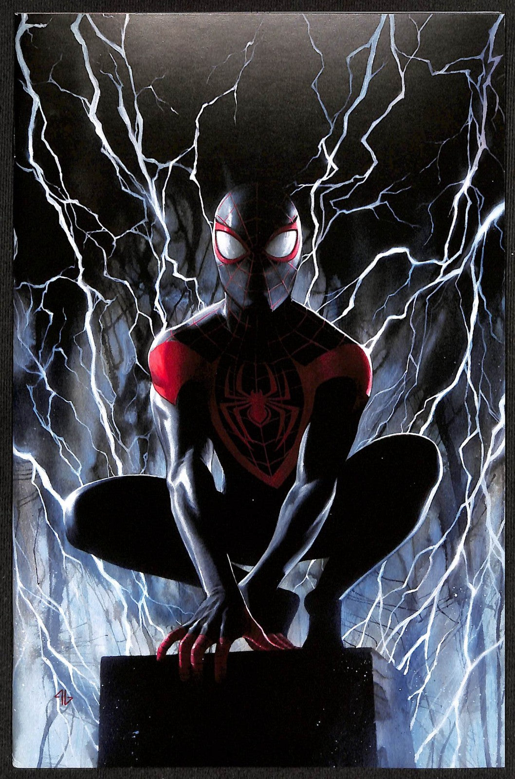 Miles Morales Spider-Man #18 Adi Granov 1:50 Virgin Variant0