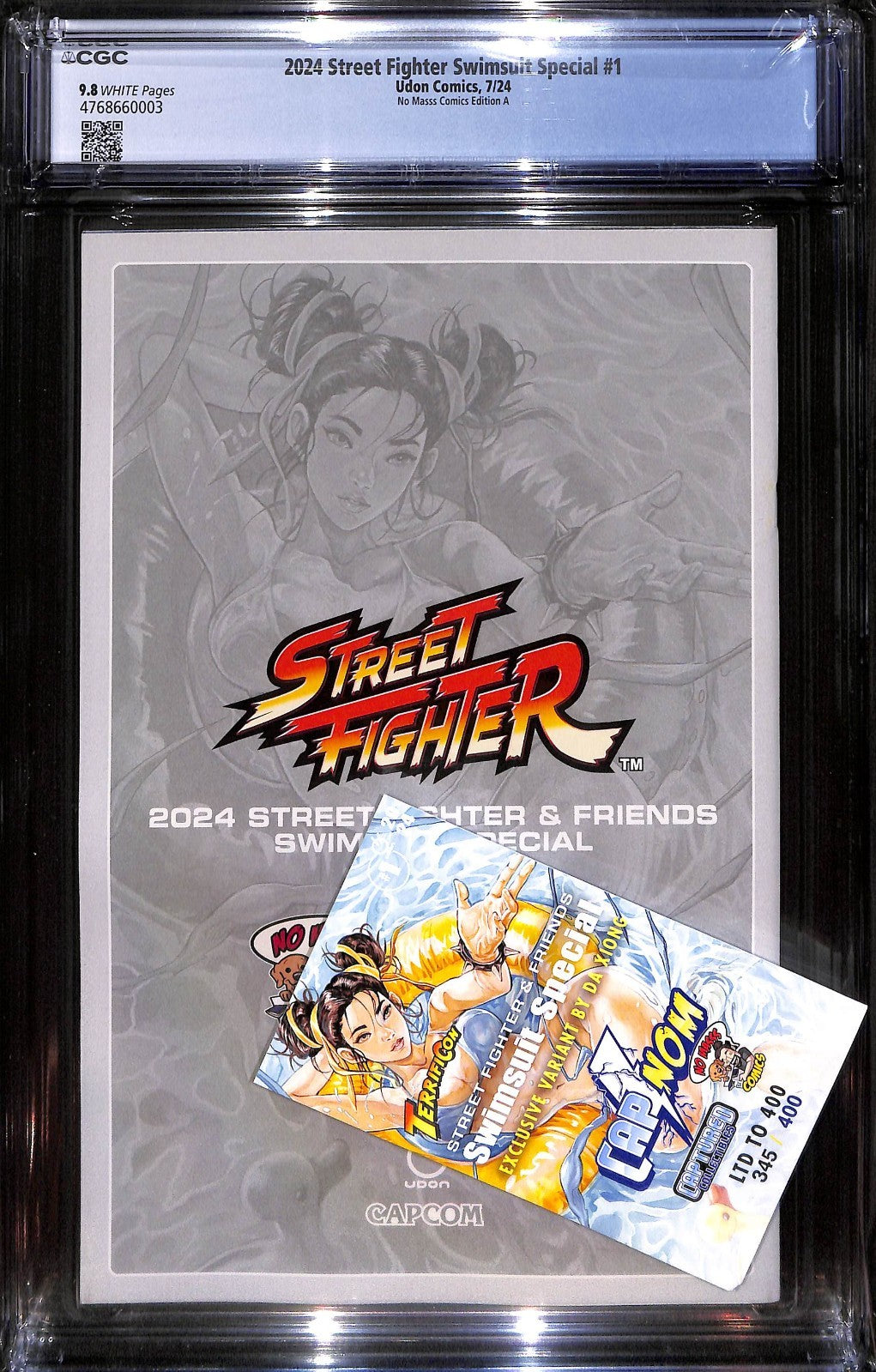 Street Fighter & Friends Swimsuit Special #1 Da Xiong Variant Ltd 400 CGC 9.81