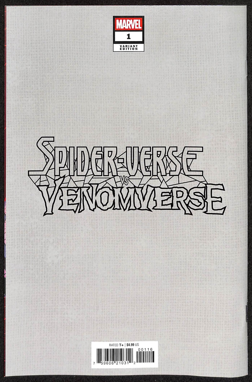 Spider-Verse vs. Venomverse #1 Leirix 1:100 Virgin Variant1