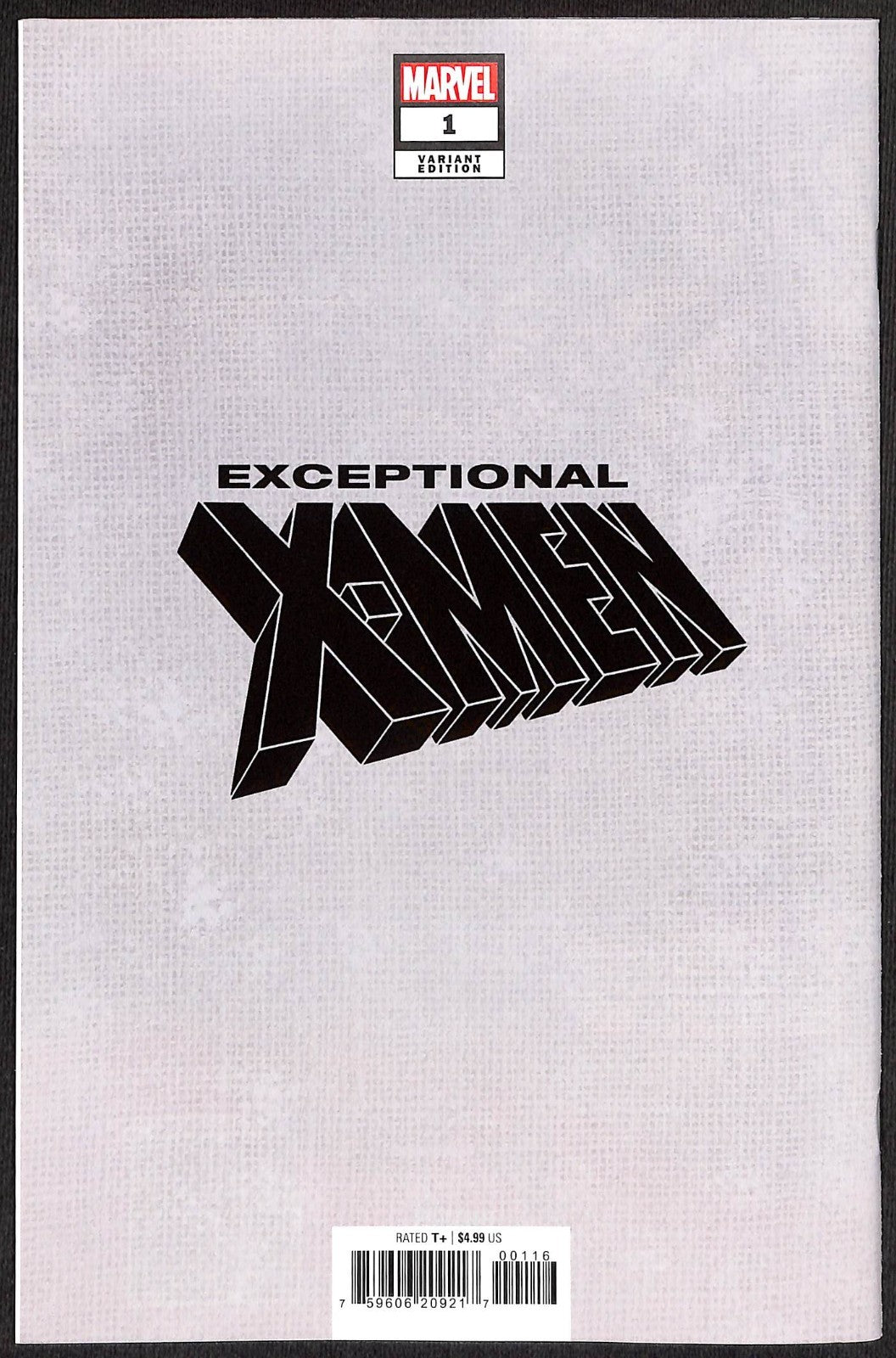 Exceptional X-Men #1 Rose Besch 1:100 Variant1