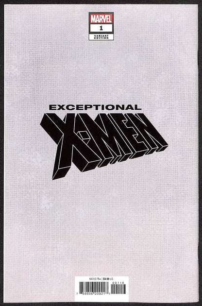 Exceptional X-Men #1 Rose Besch 1:100 Variant1