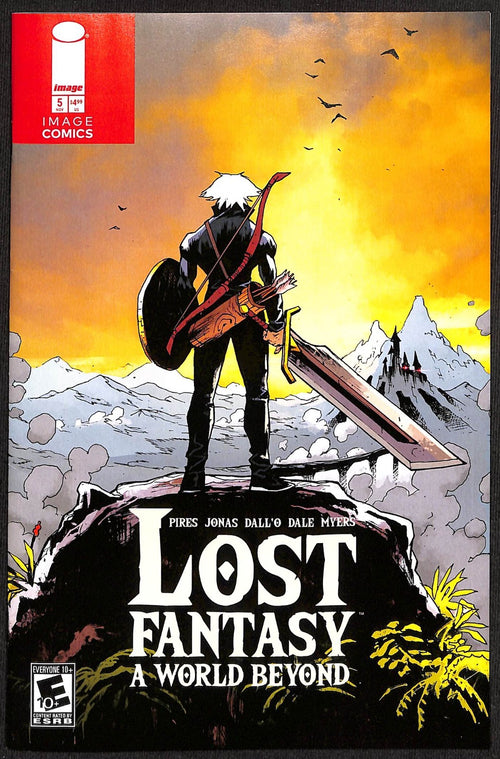 Lost Fantasy #5 1st App Fireborn Zelda Homage Variant0