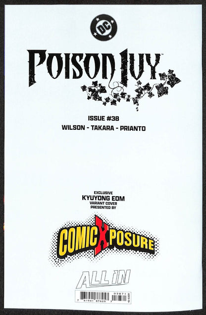Poison Ivy #38 Kyuyong Eom Singapore Comic Con Virgin Variant1