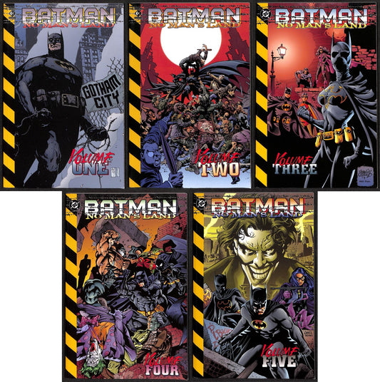 Batman No Man's Land TPB Vol 1-5 Complete Set0