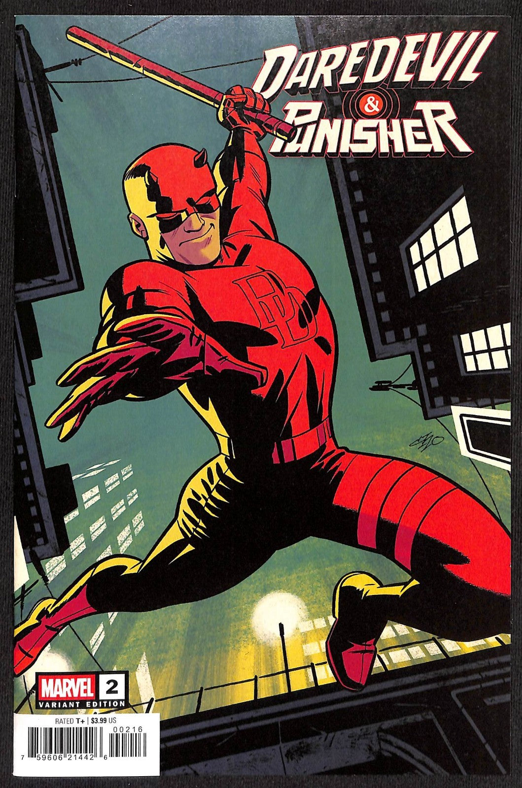 Daredevil Punisher the Devil's Trigger #2 Michael Cho 1:25 Variant0
