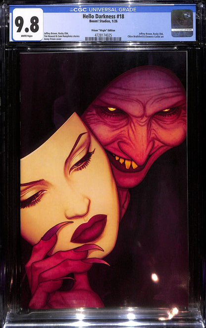 Hello Darkness #18 Jenny Frison C2E2 Virgin Variant Ltd 230 CGC 9.80