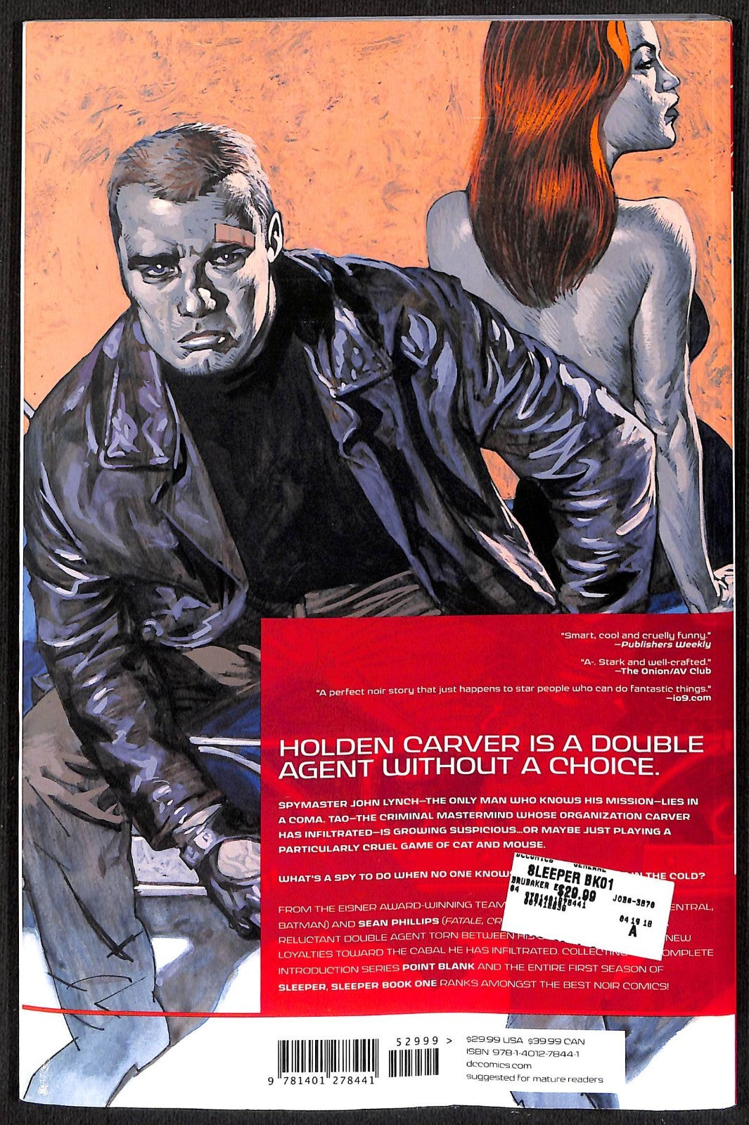Sleeper TPB WildStorm Classic1