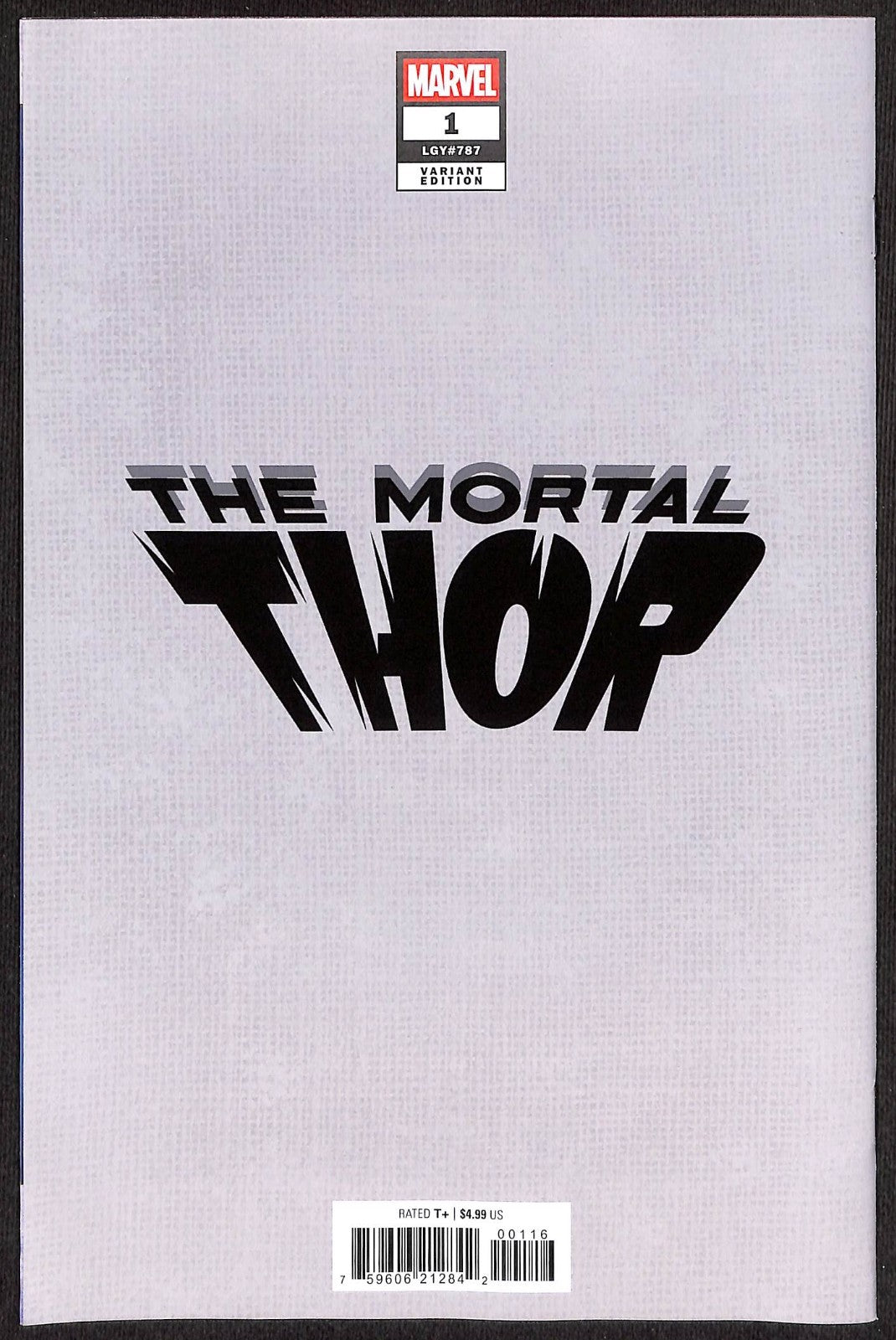 Mortal Thor #1 Joe Quesada 1:100 Virgin Variant1