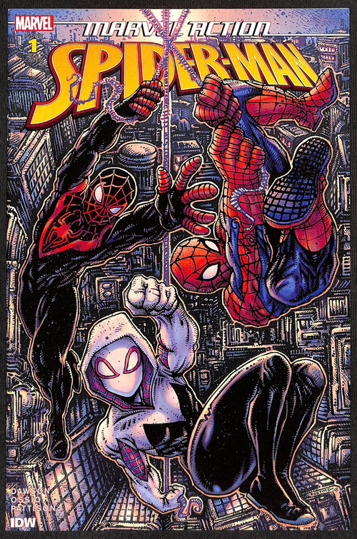 Marvel Action Spider-Man #1 Kevin Eastman 1:25 Variant0