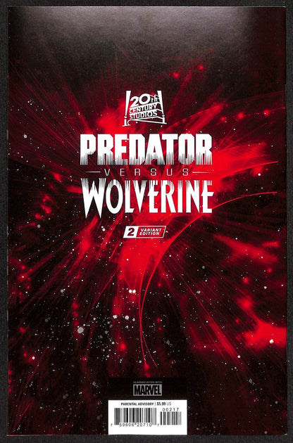 Predator vs. Wolverine #2 Gary Frank 1:100 Virgin Variant1