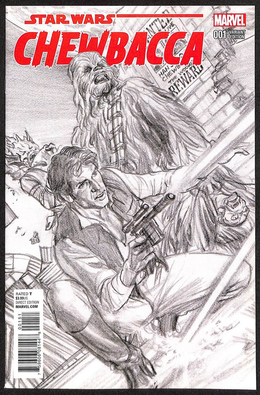 Star Wars Chewbacca #1 Alex Ross 1:200 Virgin Variant0