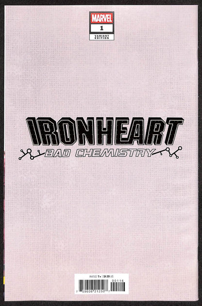 Ironheart Bad Chemistry #1 Mateus Manhanini 1:100 Virgin Variant1