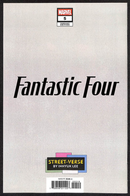 Fantastic Four #5 Inhyuk Lee 1:50 Street-Verse Virgin Variant1