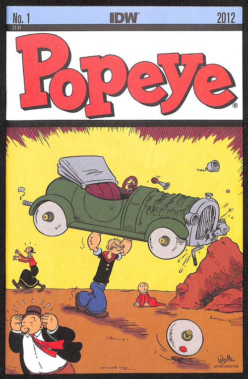 Popeye #1 Action Comics Homage Cover0