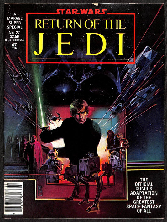 Marvel Comics Super Special #27 Star Wars Return of the Jedi VFN+0