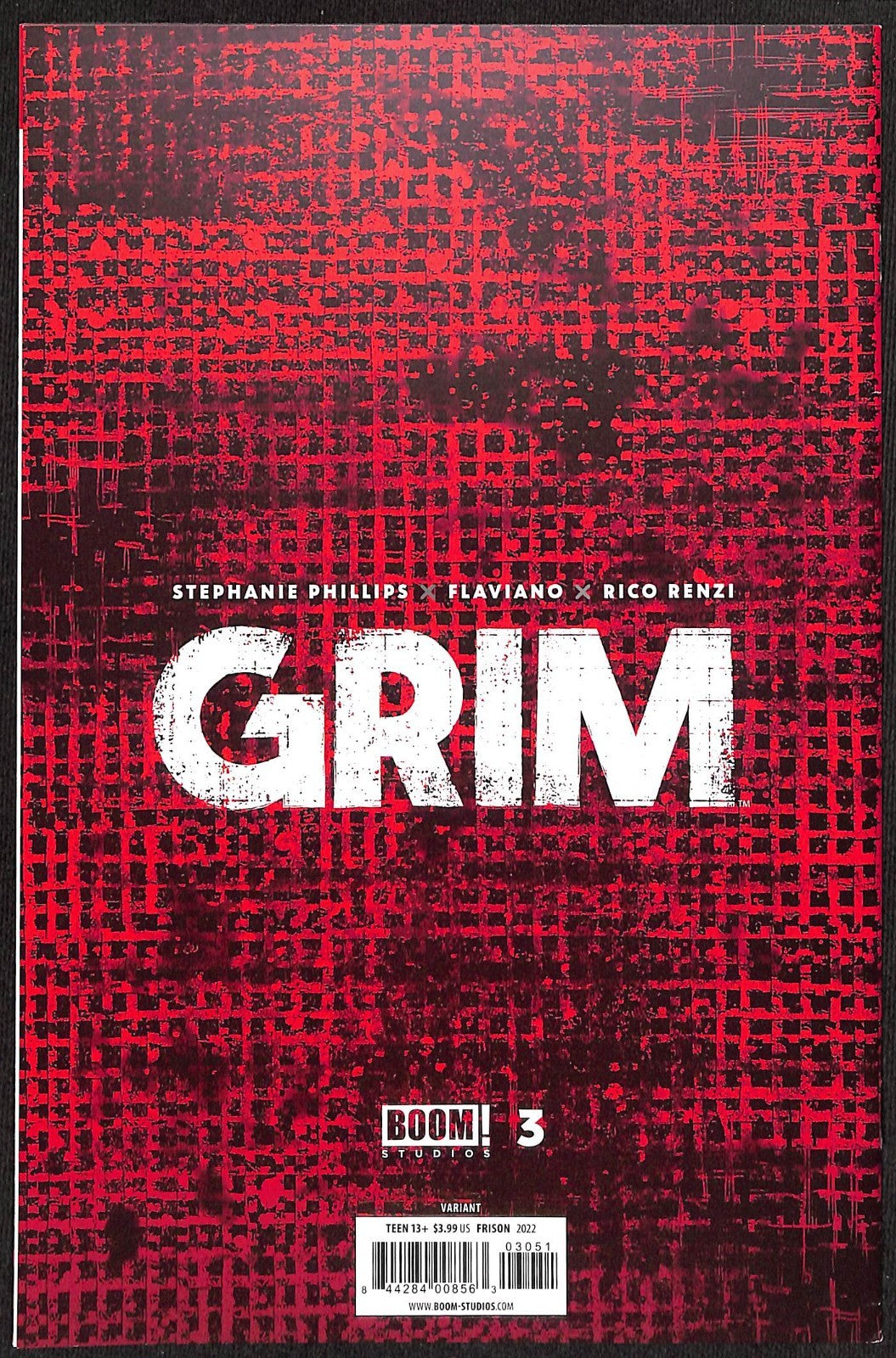 Grim #3 Jenny Frison 1:25 Virgin Variant1