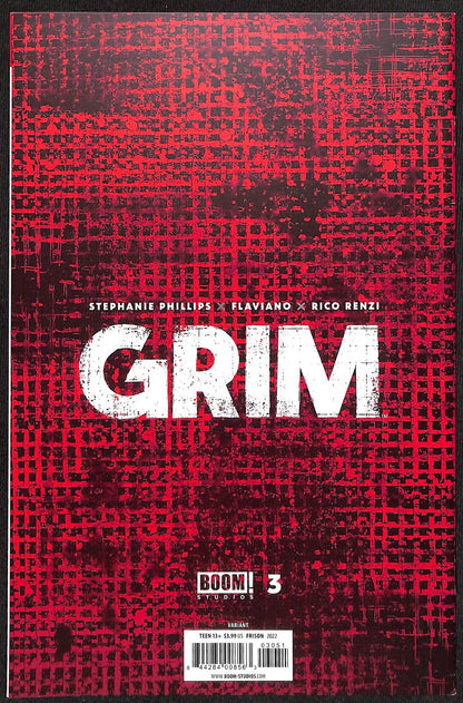 Grim #3 Jenny Frison 1:25 Virgin Variant1