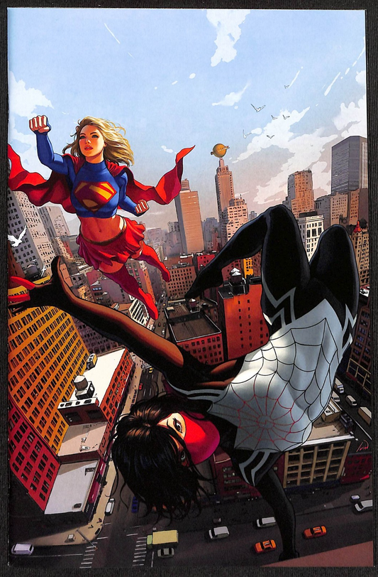 Spider-Man Superman #1 Ivan Talavera 1:100 Virgin Variant0