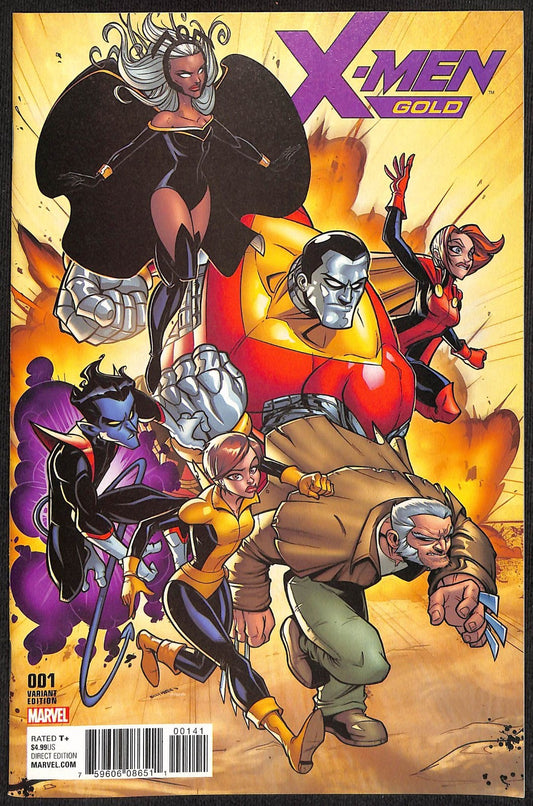 X-Men Gold #1 Bill Martin 1:50 Variant0