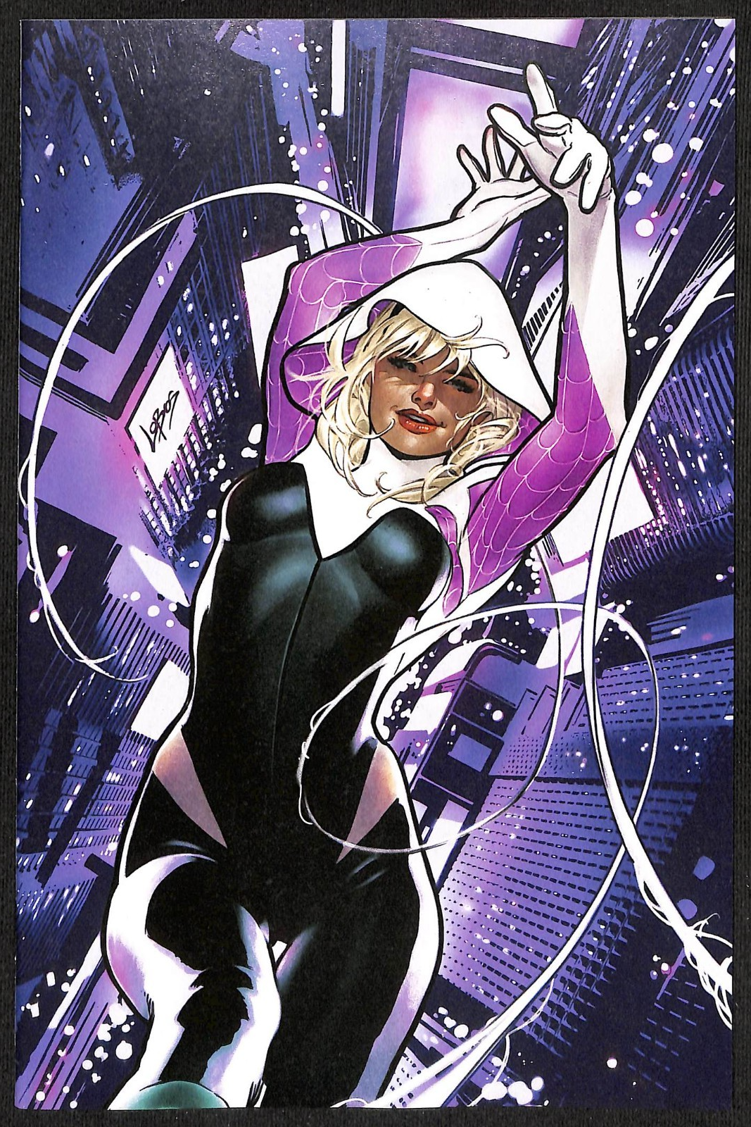 Spider-Gwen the Ghost-Spider #1 Pablo Villalobos 1:50 Virgin Variant0
