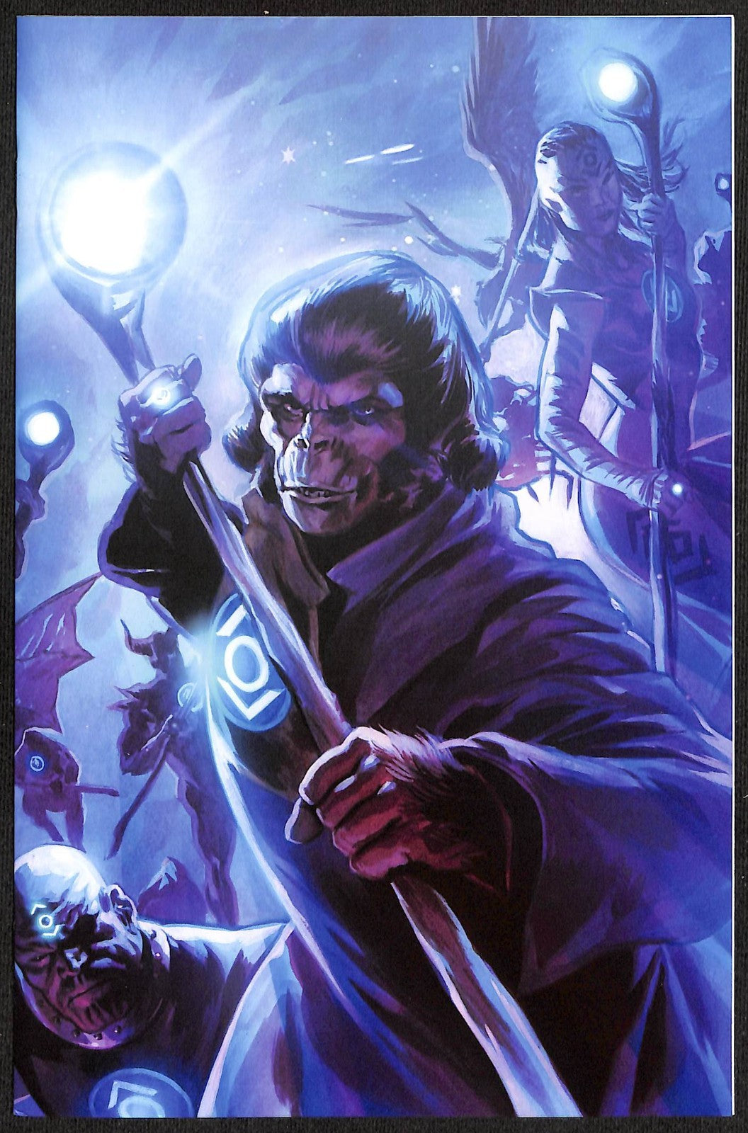 Planet of the Apes Green Lantern #5 Felipe Massafera 1:40 Virgin Variant0