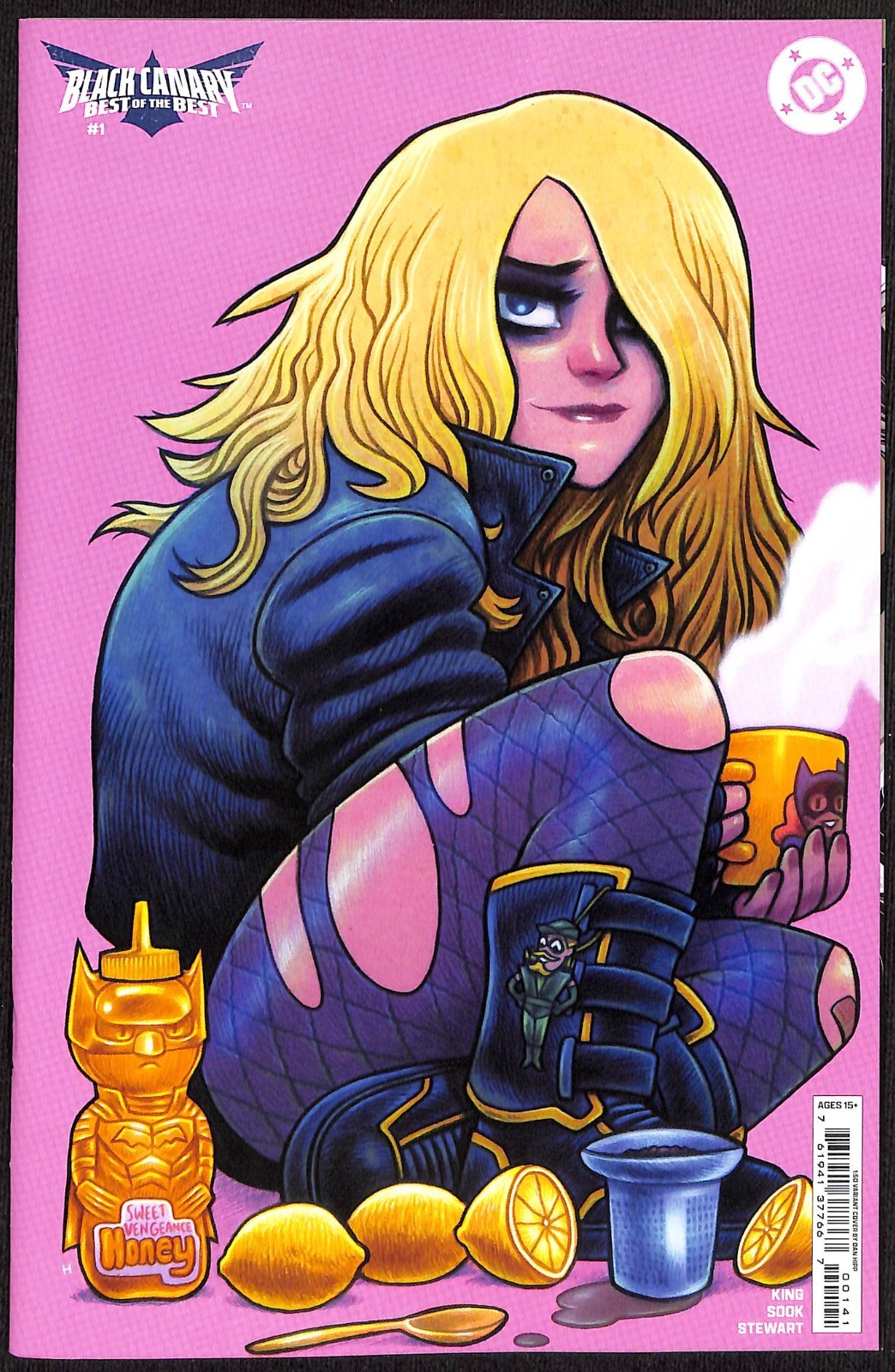 Black Canary Best of the Best #1 Dan Hipp 1:50 Variant0