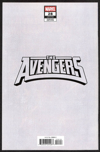 Avengers #28 (Vol 8) Luciano Vecchio 1:50 Virgin Variant1