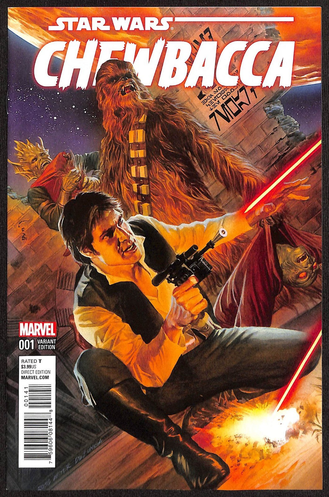 Star Wars Chewbacca #1 Alex Ross 1:50 Variant0