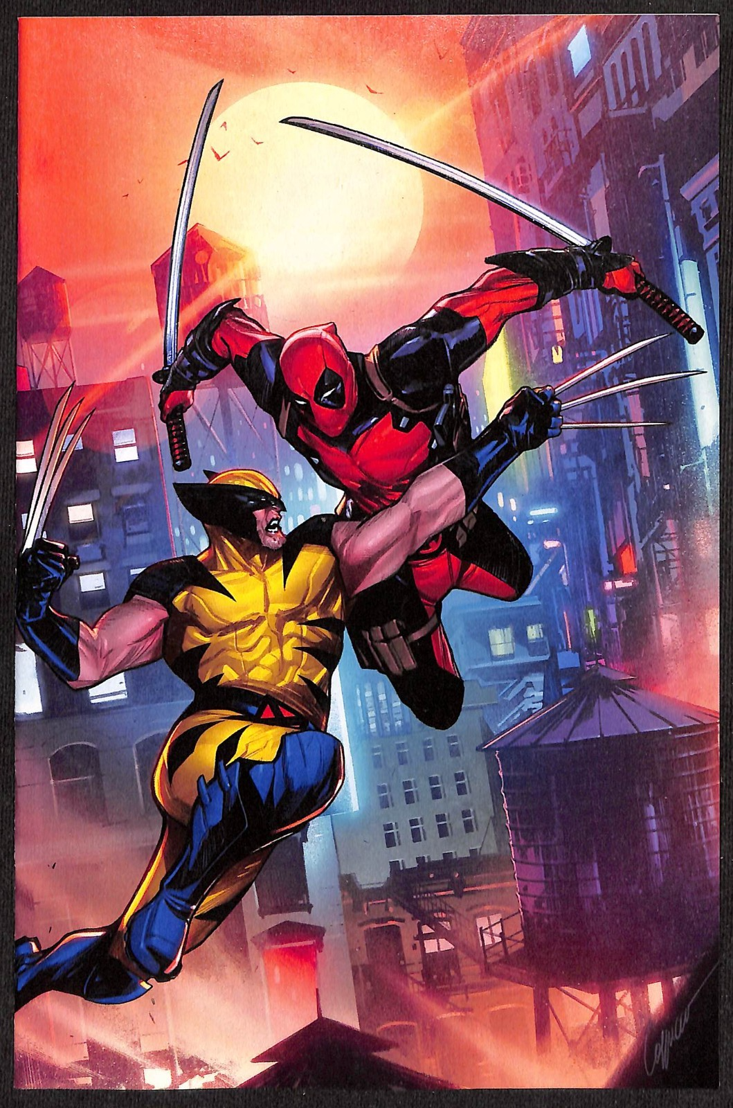 Deadpool Wolverine #2 Alessandro Cappuccio 1:100 Virgin Variant0
