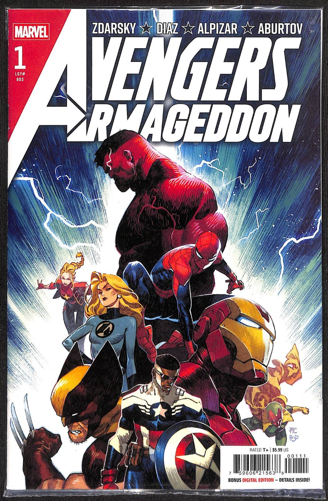 Avengers Armageddon #1 Poybagged with card0