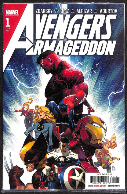 Avengers Armageddon #1 Poybagged with card0